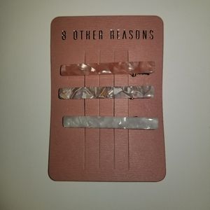 8 OTHER REASONS HAIR CLIP TRIO